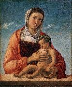 BELLINI, Giovanni Madonna with the Child oil